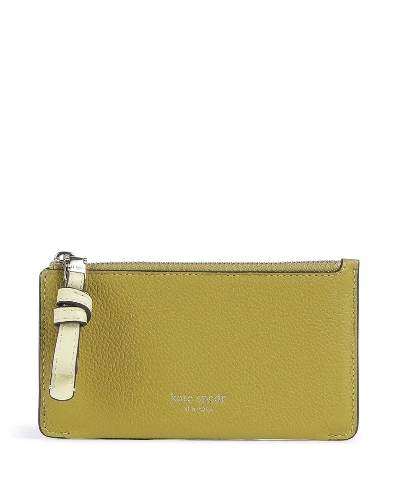 Kate Spade New York Loop Kreditkartenetui laurel leaf