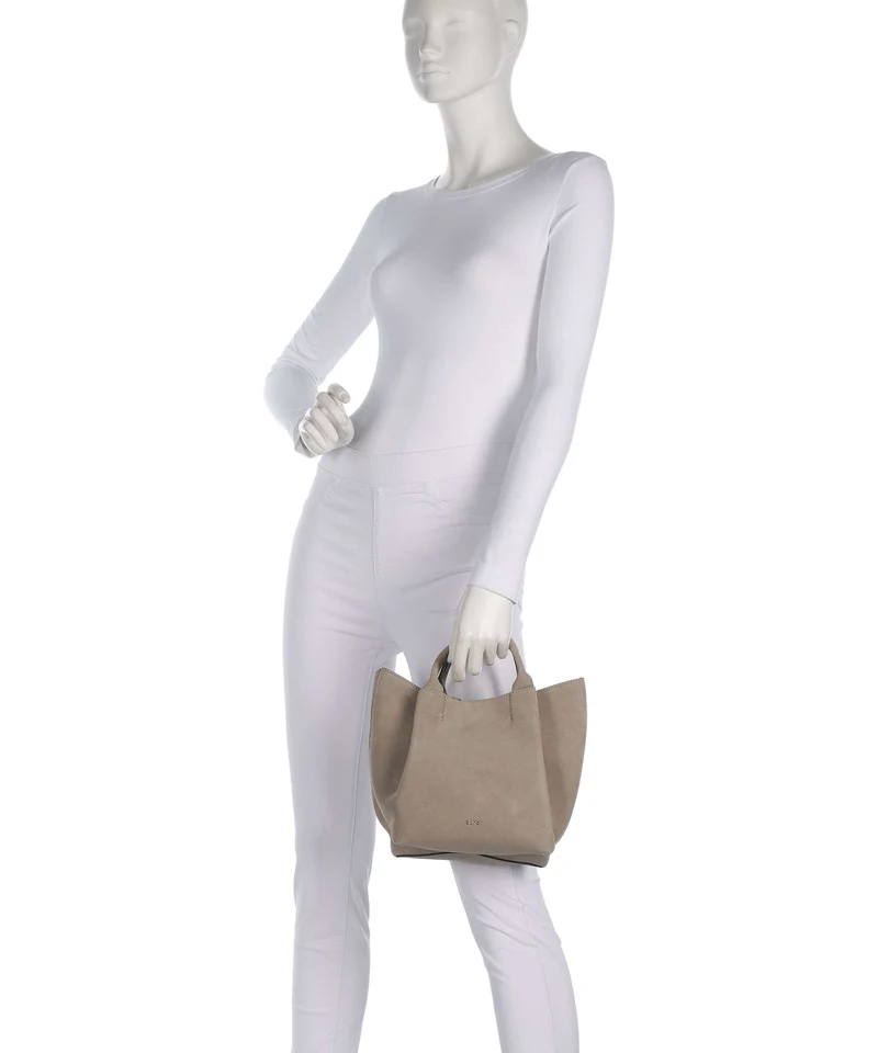 Abro Suede Essential Small Handtasche siena