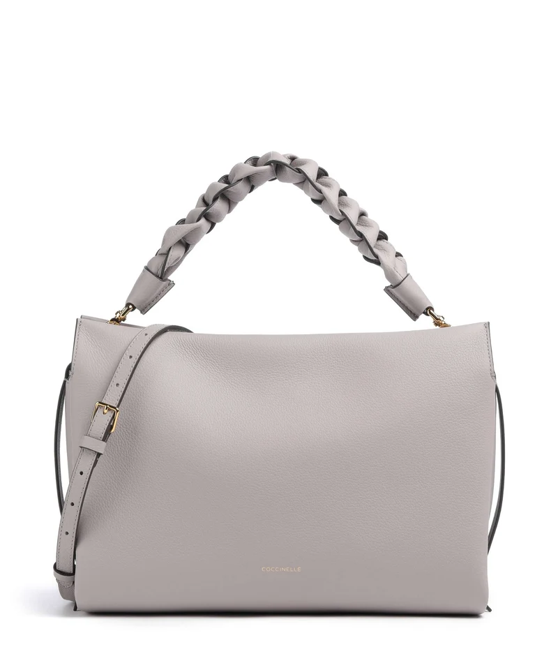 Coccinelle Boheme Grana Double Beuteltasche oyster/pearl