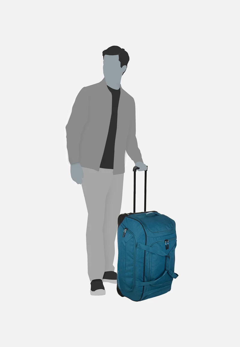 Kick Off XL Anthrazit - Reisetasche mit Rollen