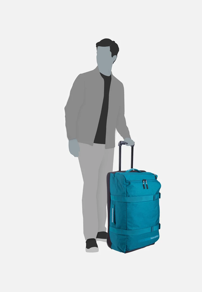 Kick Off L Petrol - Reisetasche mit Rollen