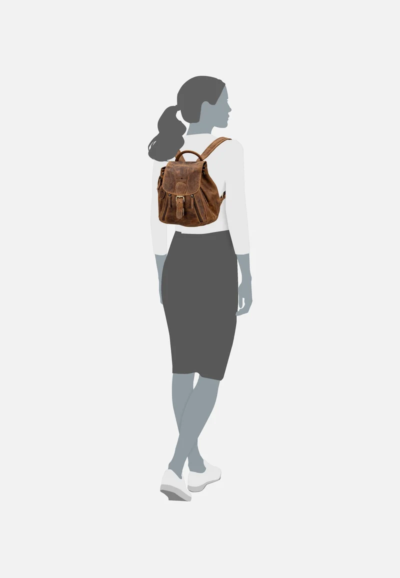 Vintage 1605 Daypack Sattelbraun - Rucksack