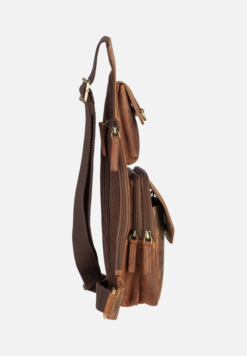 Vintage 1559 Bodybag Sattelbraun - Sling Bag