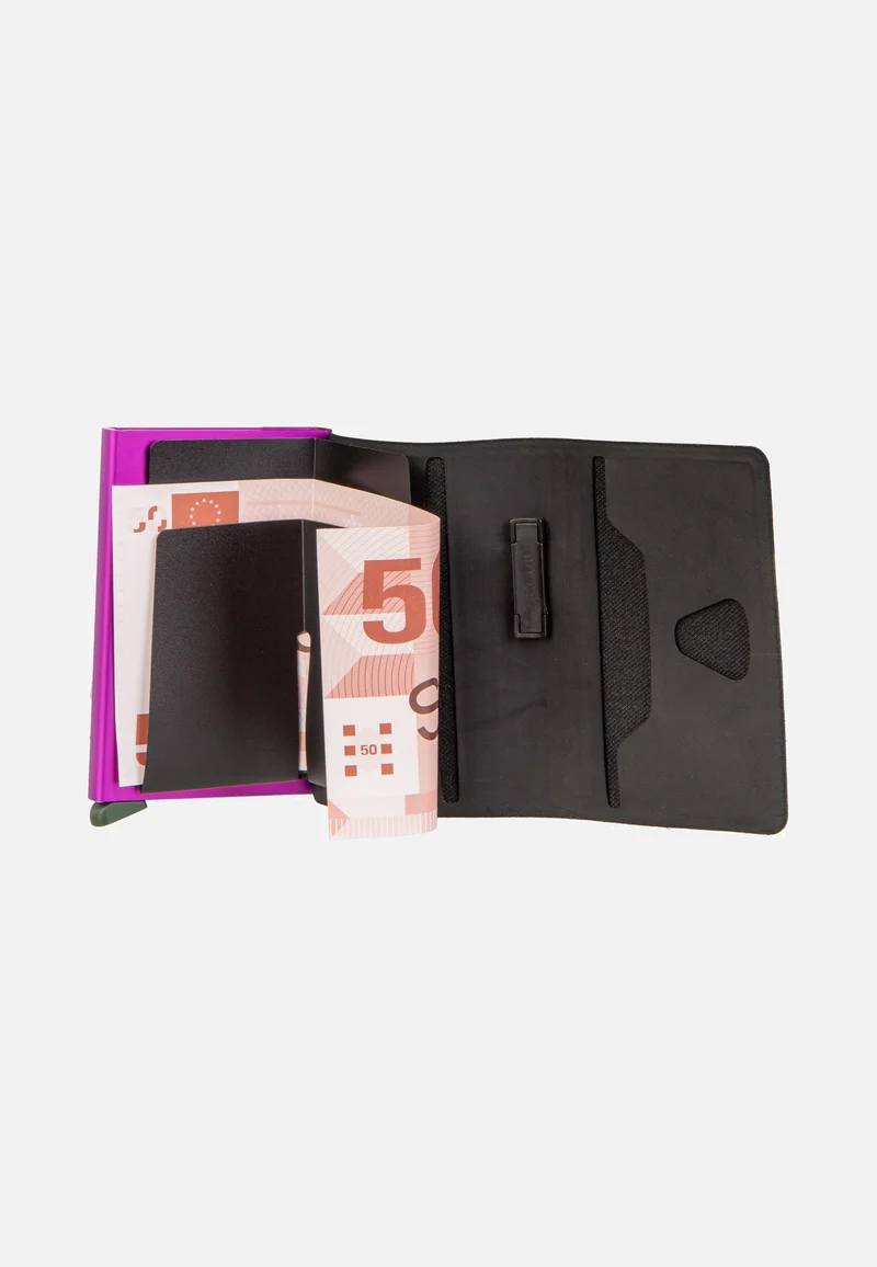 Bandwallet TPU Sheltersuit Black-Fuchsia - Portemonnaie