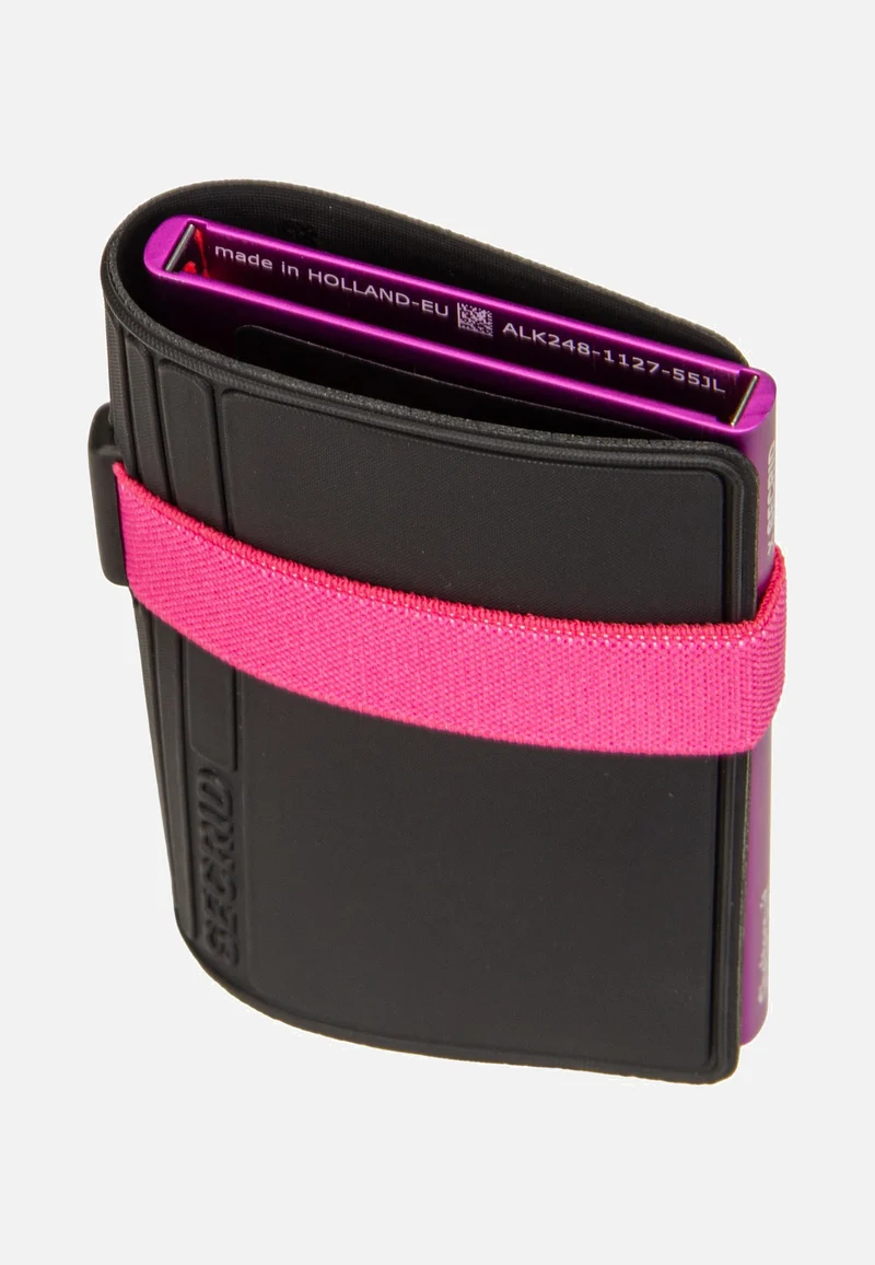 Bandwallet TPU Sheltersuit Black-Fuchsia - Portemonnaie