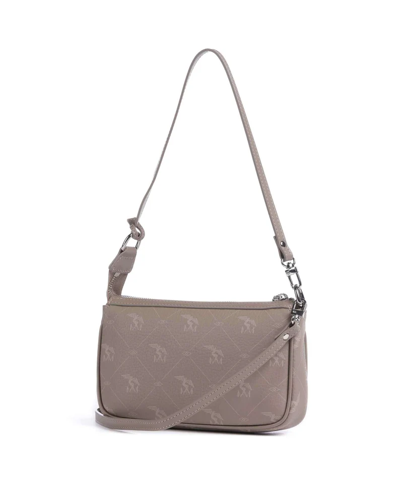 Maison Mollerus Pecarus Missy Schultertasche taupe/rosé/silber