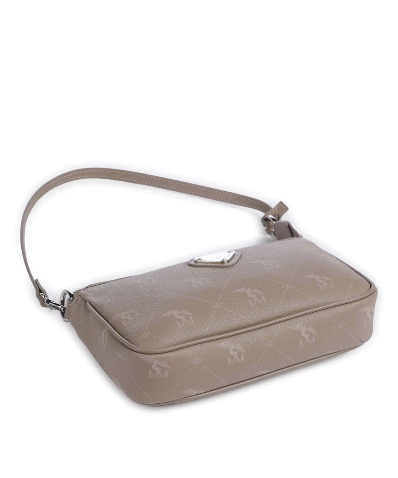 Maison Mollerus Pecarus Missy Schultertasche taupe/rosé/silber
