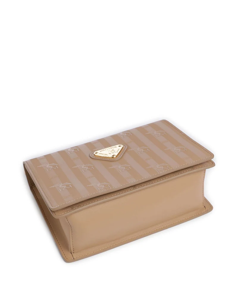 Maison Mollerus Vinerus Melide Umhängetasche cappuccino beige/nastro