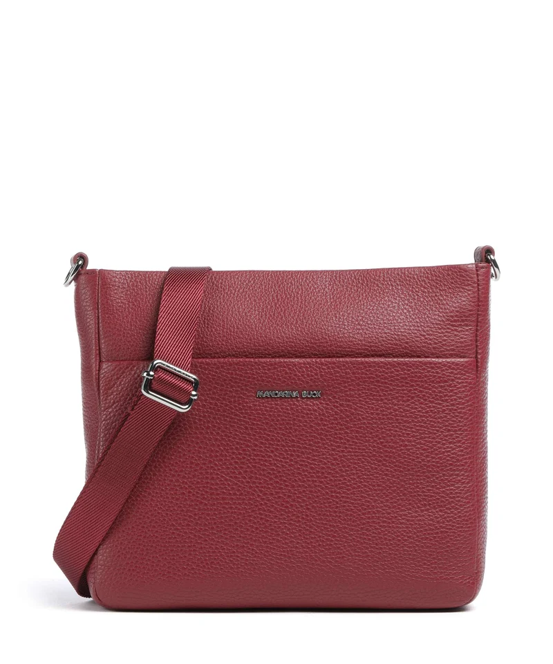 Mandarina Duck Mellow Leather Umhängetasche grape
