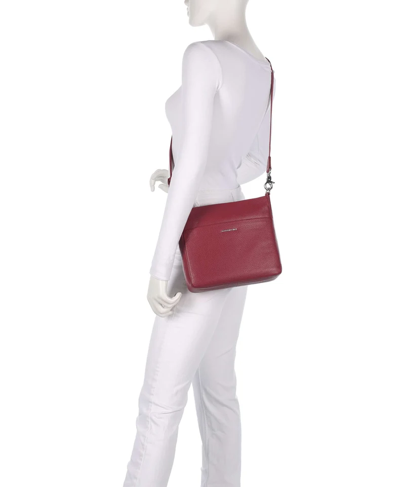 Mandarina Duck Mellow Leather Umhängetasche grape