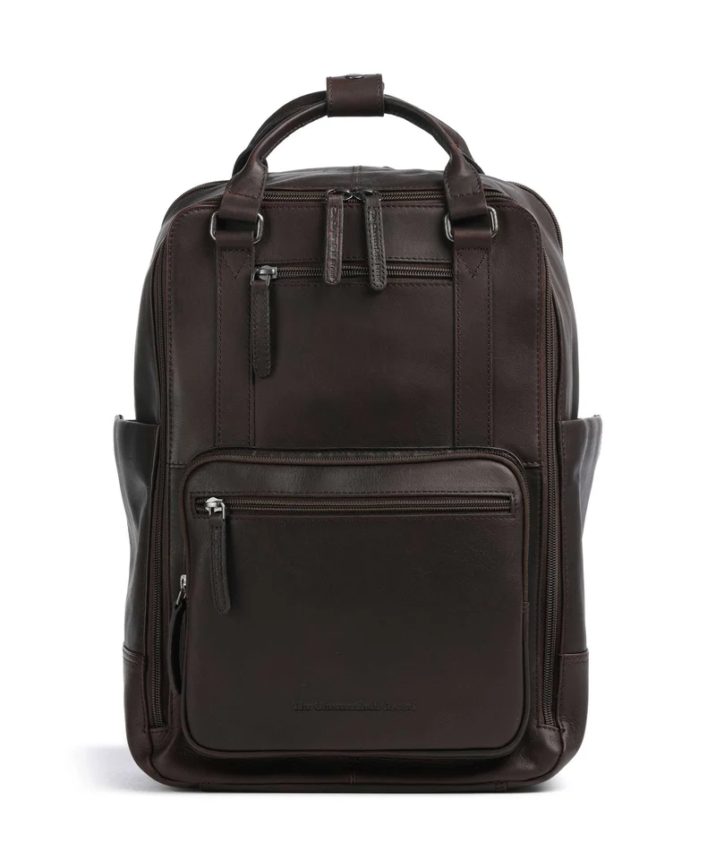 The Chesterfield Brand Wax Pull Up Cow Calden Rucksack brown