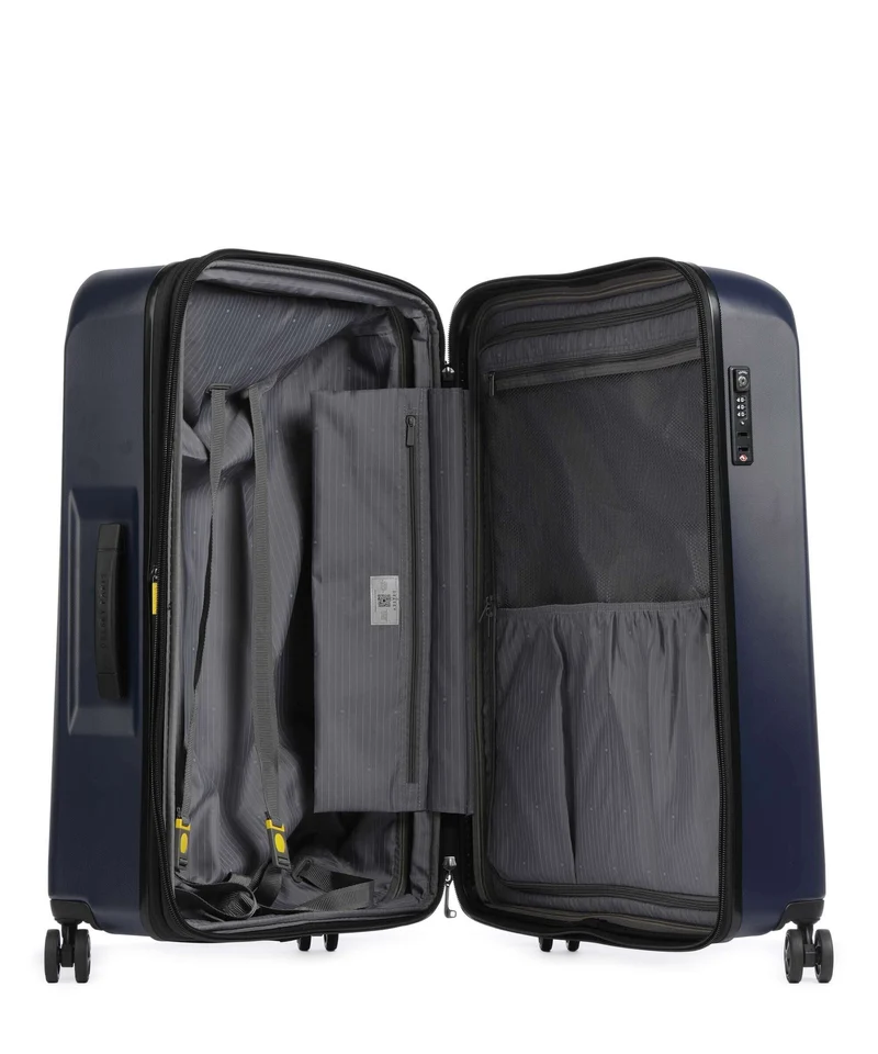 Delsey Paris Promenade Hard 2.0 4-Rollen Trolley marineblau