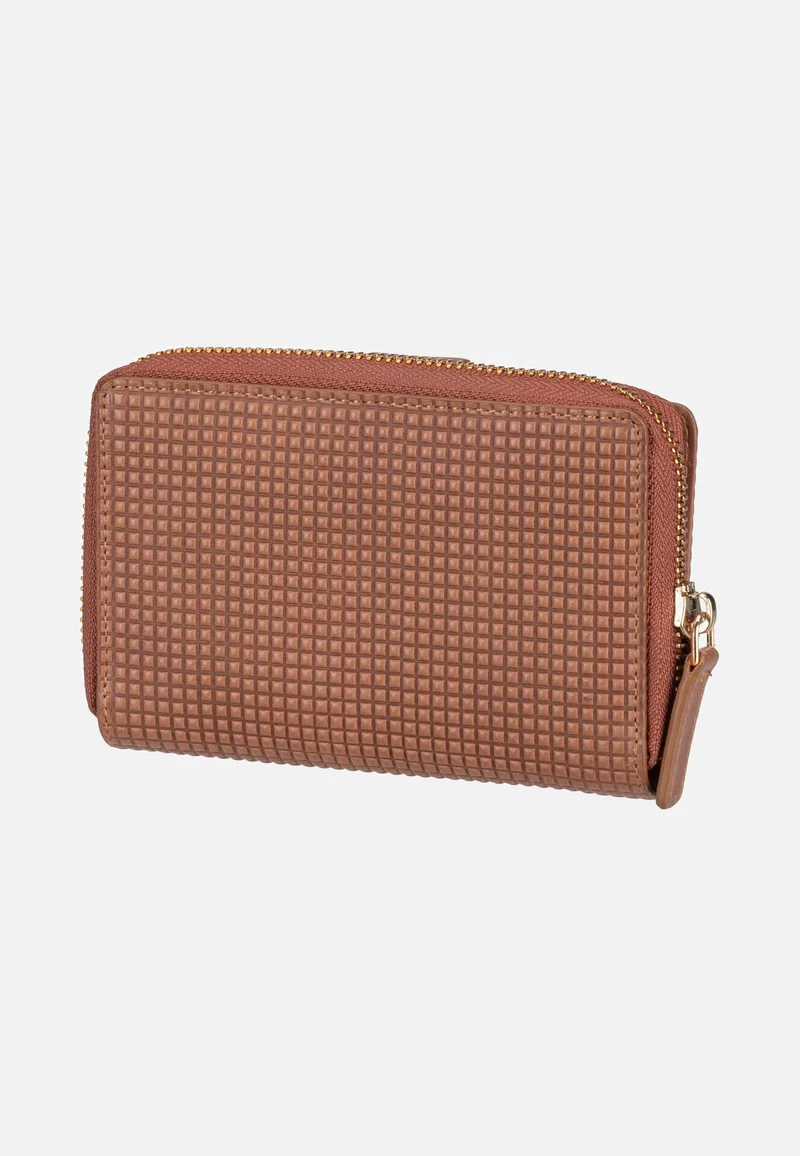 Noemi Ladies Zip Wallet M Cognac - Portemonnaie