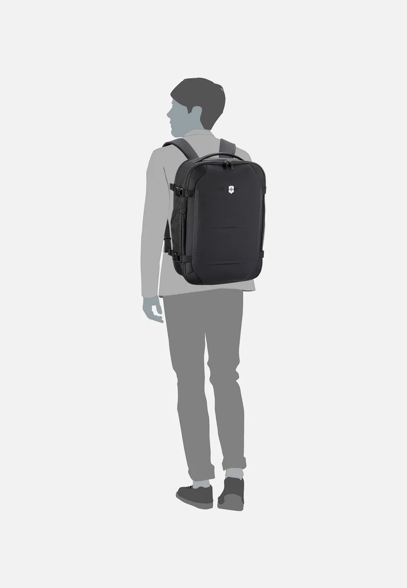 Crosslight Boarding Bag Black - Reiserucksack