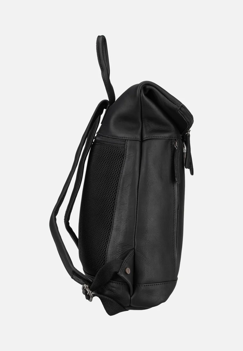 Larsson 0338 Black - Rolltop Rucksack
