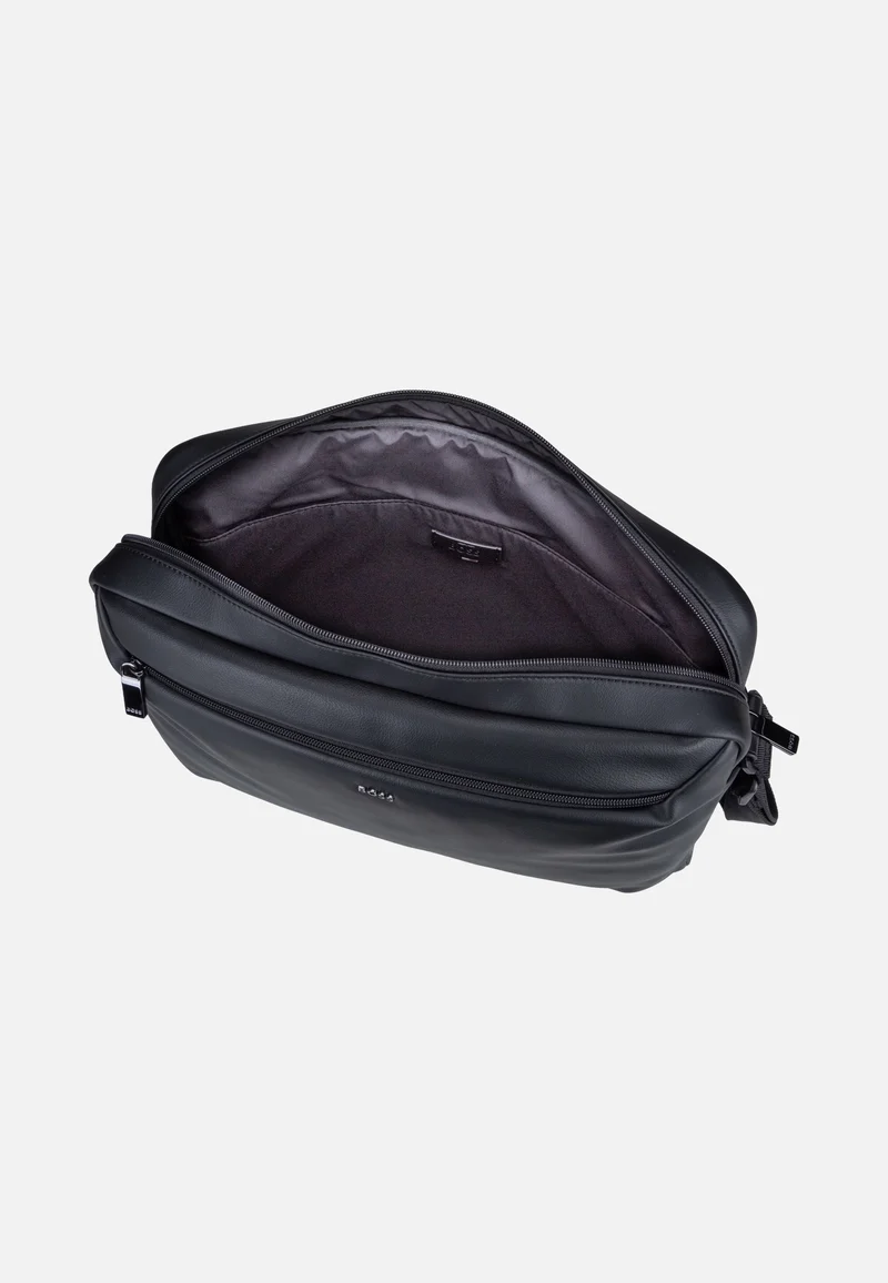 Jace Zip Messenger Black - Crossbody Bag
