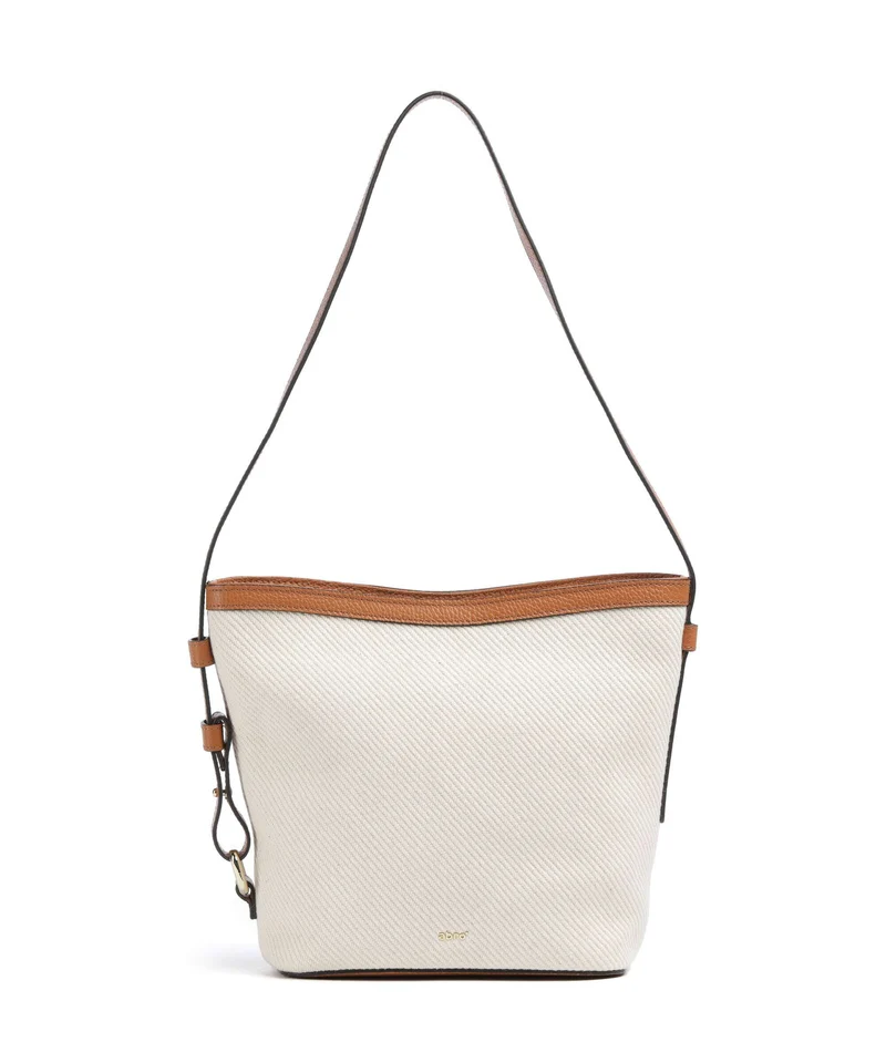 Abro Super Drill Cosmo Umhängetasche ivory/cuoio