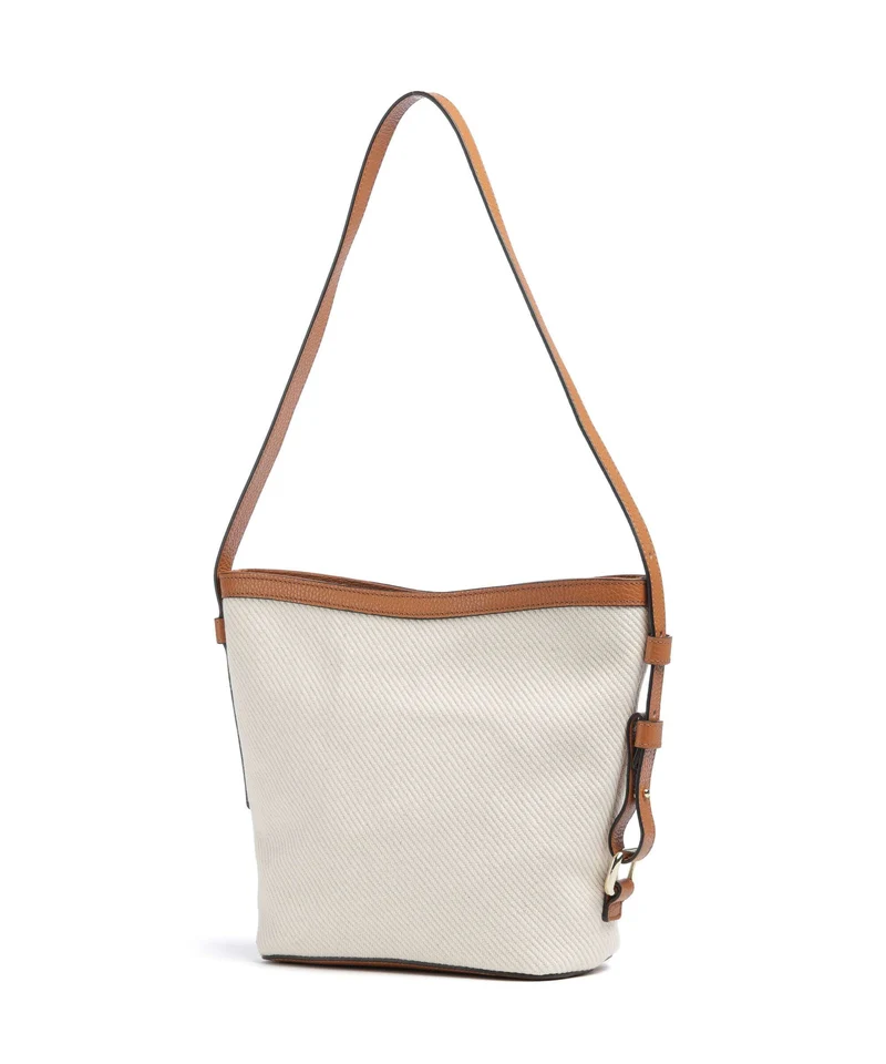Abro Super Drill Cosmo Umhängetasche ivory/cuoio
