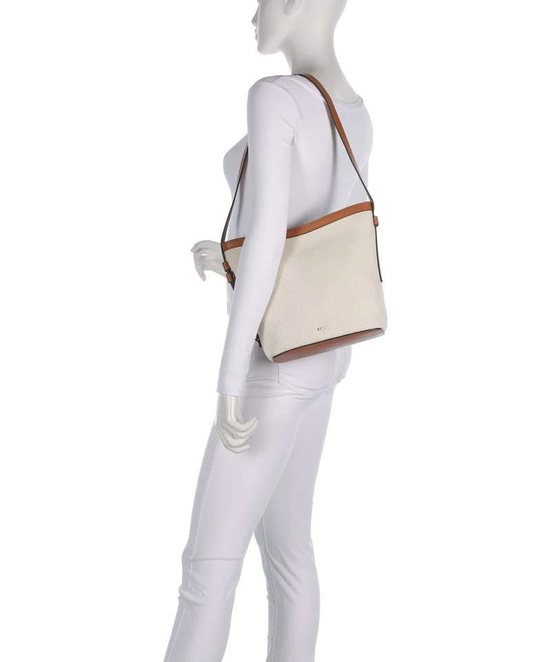 Abro Super Drill Cosmo Umhängetasche ivory/cuoio
