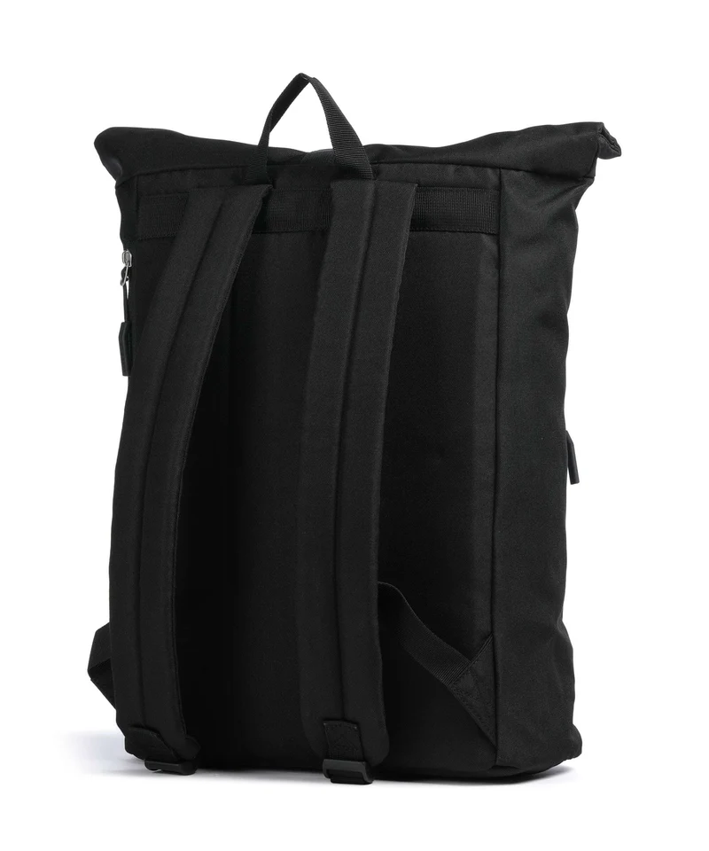 Bugatti Blanc Delight Rolltop Rucksack schwarz