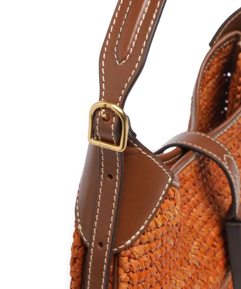Polo Ralph Lauren ID Collection Small Beuteltasche sequoia/cuoio