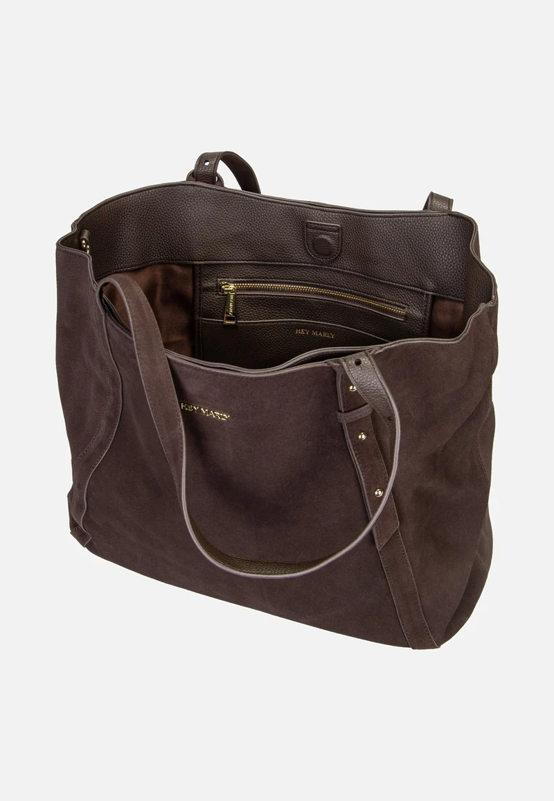 Pretty Wonder Suede Coffee - Shopper