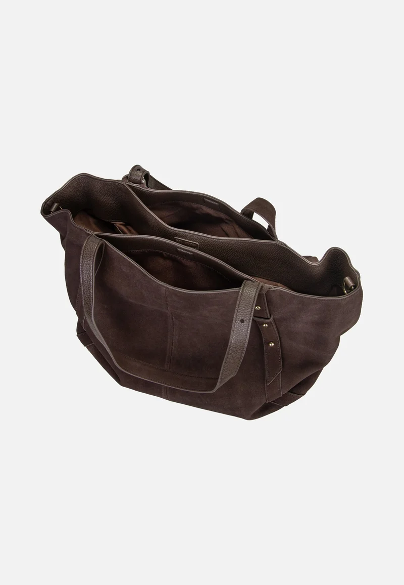 Pretty Wonder Suede Coffee - Shopper