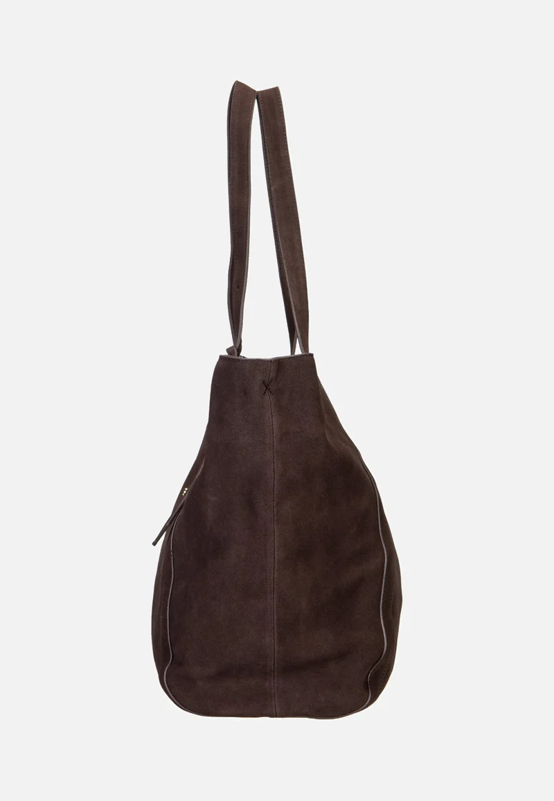 Pretty Wonder Suede Coffee - Shopper