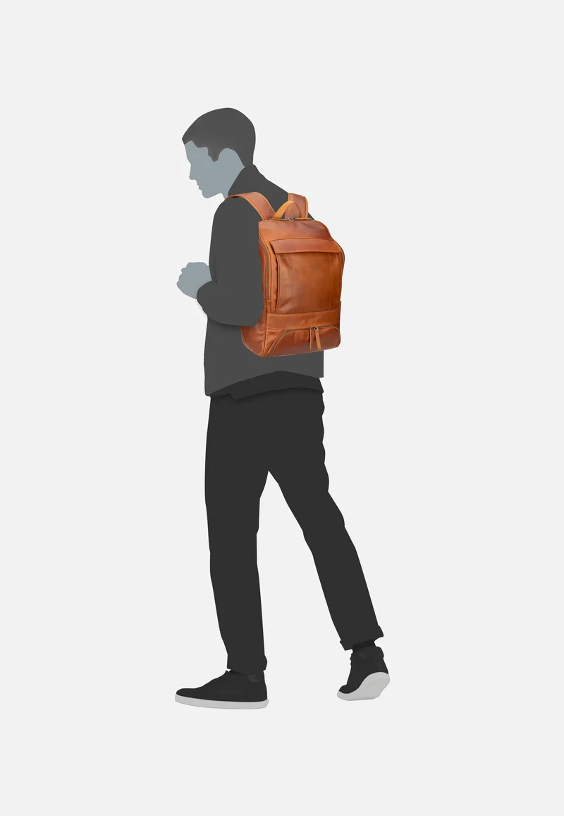 Rich 0517 Cognac - Rucksack