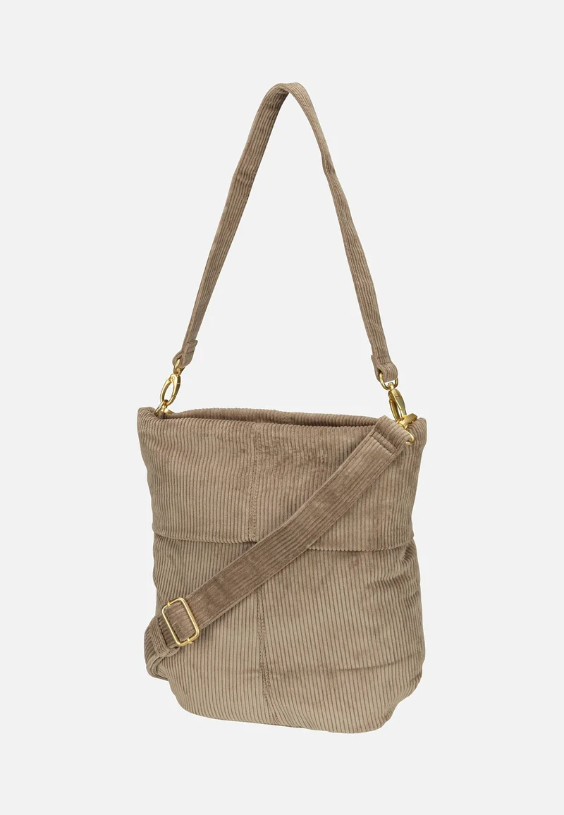 Mademoiselle M90 Cord/Mocca - Hobo Bag