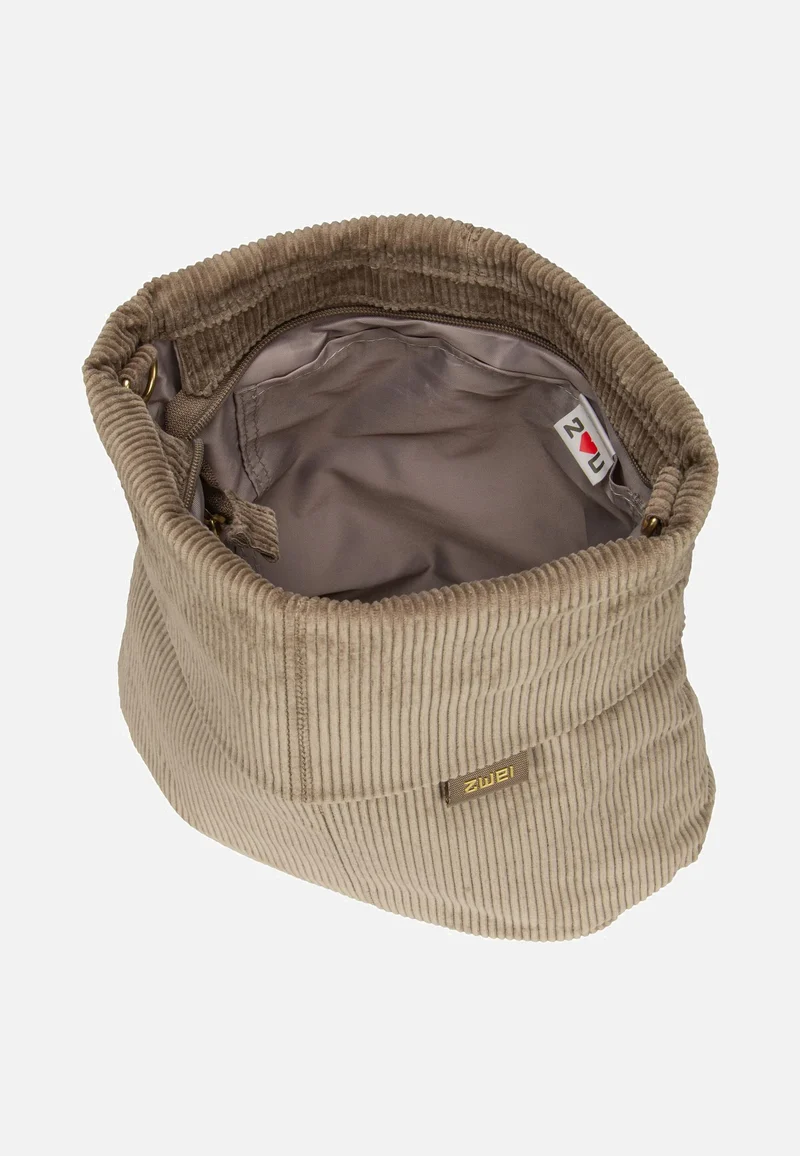 Mademoiselle M90 Cord/Mocca - Hobo Bag