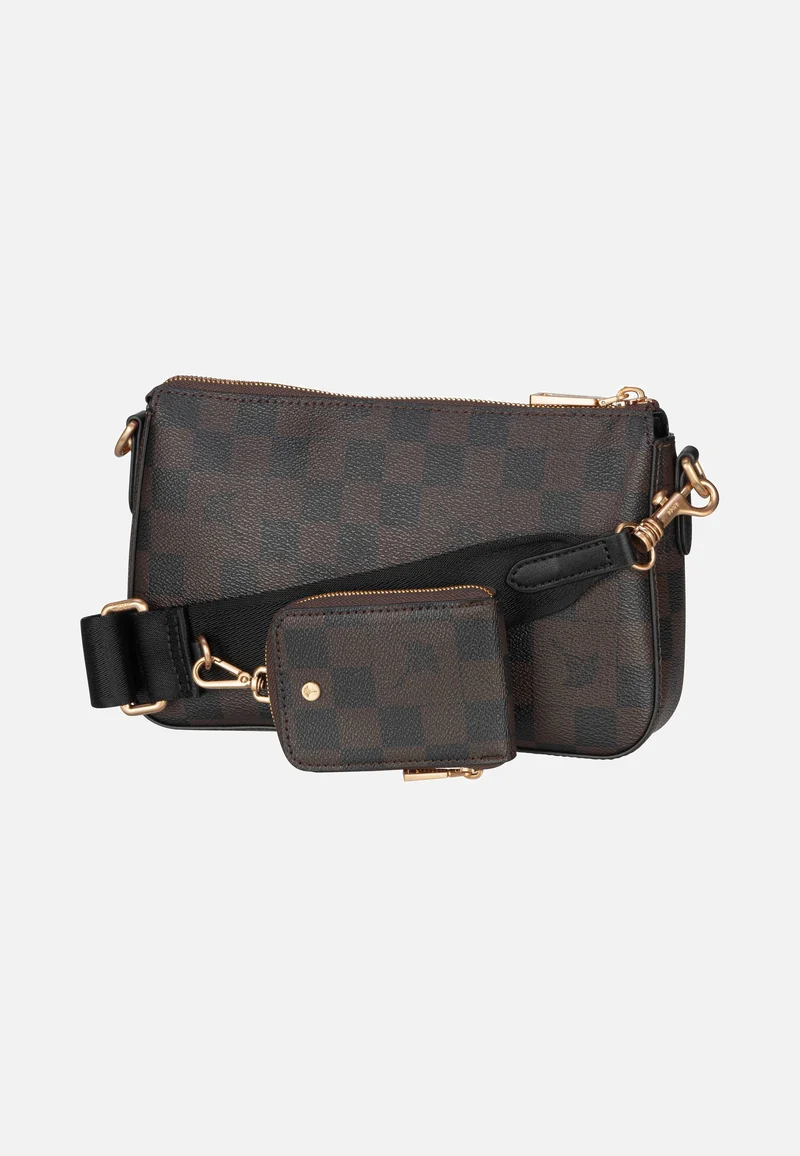 Cortina Piazza Jasmina SHZ Seal Brown - Crossbody Bag