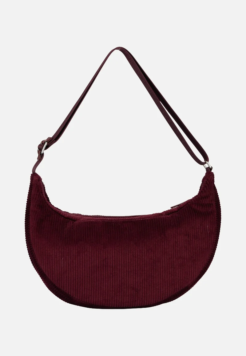 Cord 3165 Burgundy - Hobo Bag