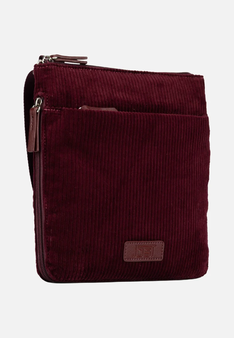 Cord 3164 Burgundy - Schultertasche