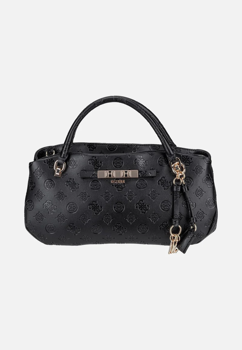 Carmella 3 Comp 25050 Black Logo - Henkeltasche