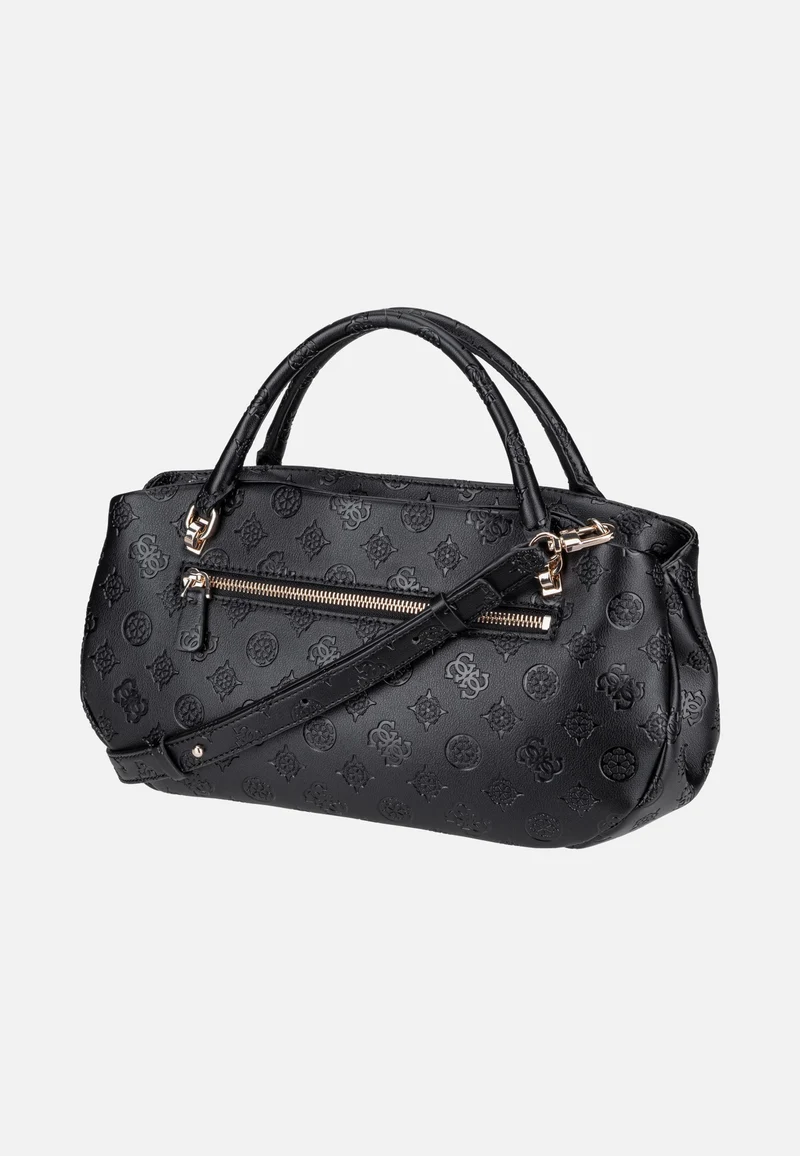 Carmella 3 Comp 25050 Black Logo - Henkeltasche