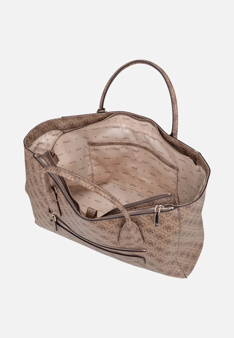 Marissa Logo Tech 82240 Latte Logo - Tote Bag