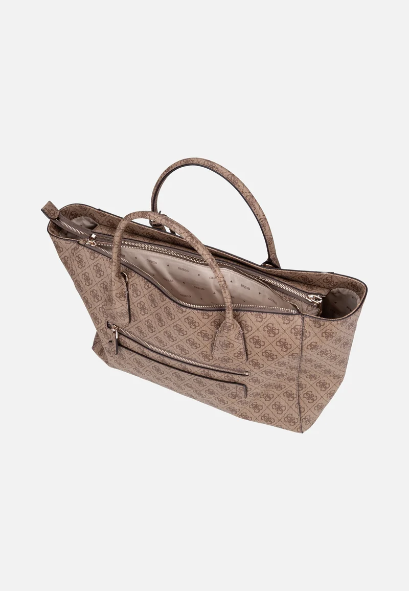 Marissa Logo Tech 82240 Latte Logo - Tote Bag