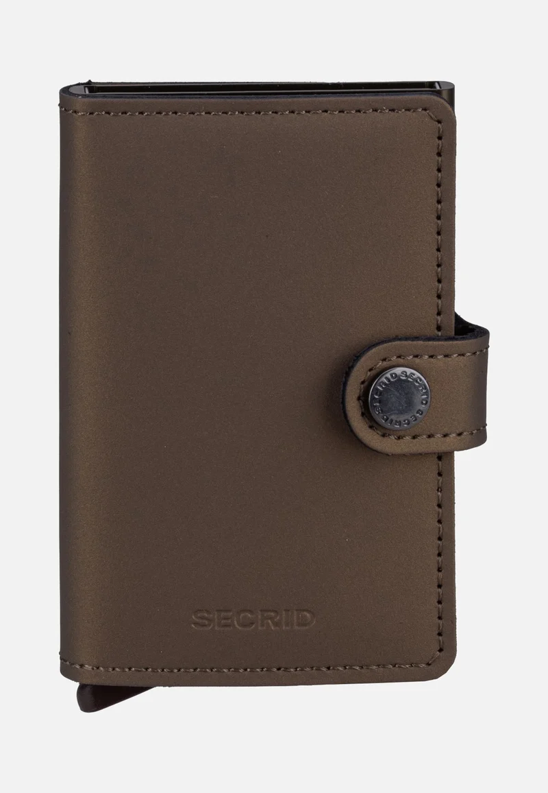 Miniwallet Matte Satin Bronze - Portemonnaie
