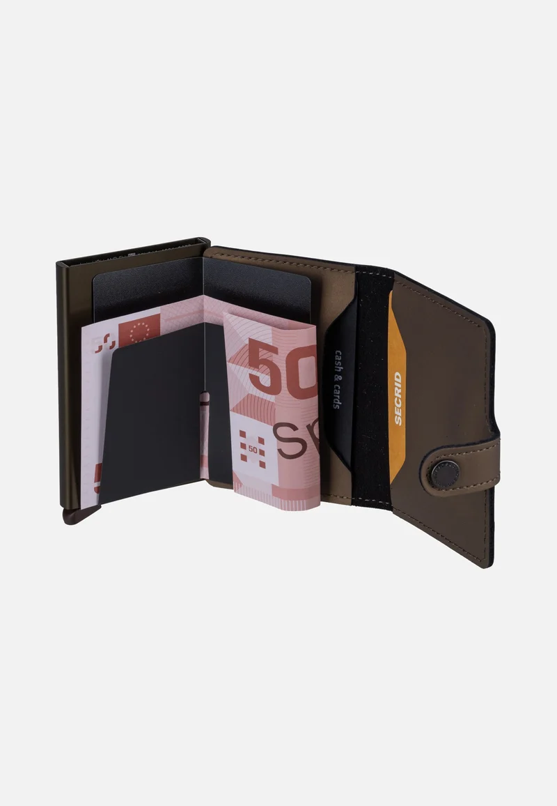 Miniwallet Matte Satin Bronze - Portemonnaie