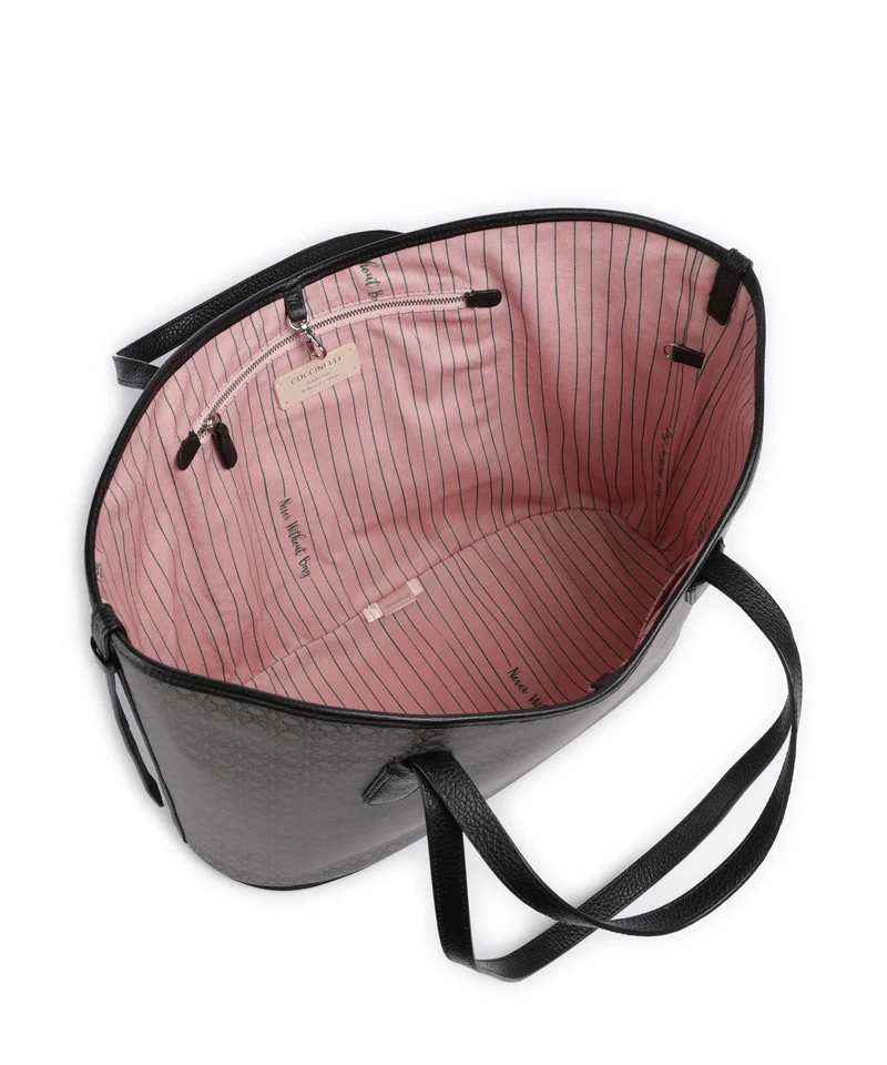 Coccinelle Never Without Bag Monogram Shopper multicolour/noir
