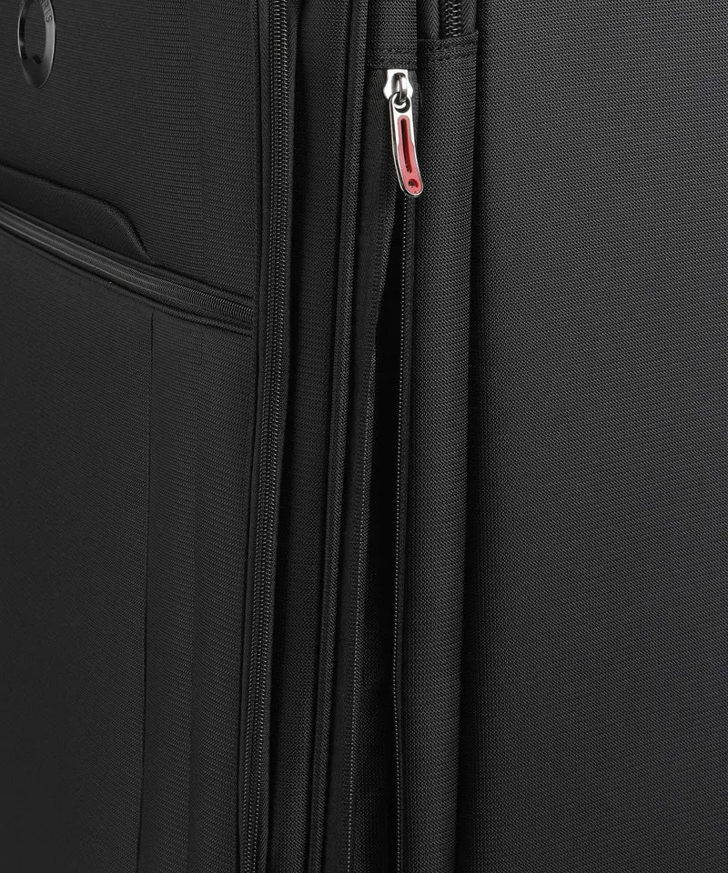 Delsey Paris Helium Dlx 4-Rollen Trolley schwarz