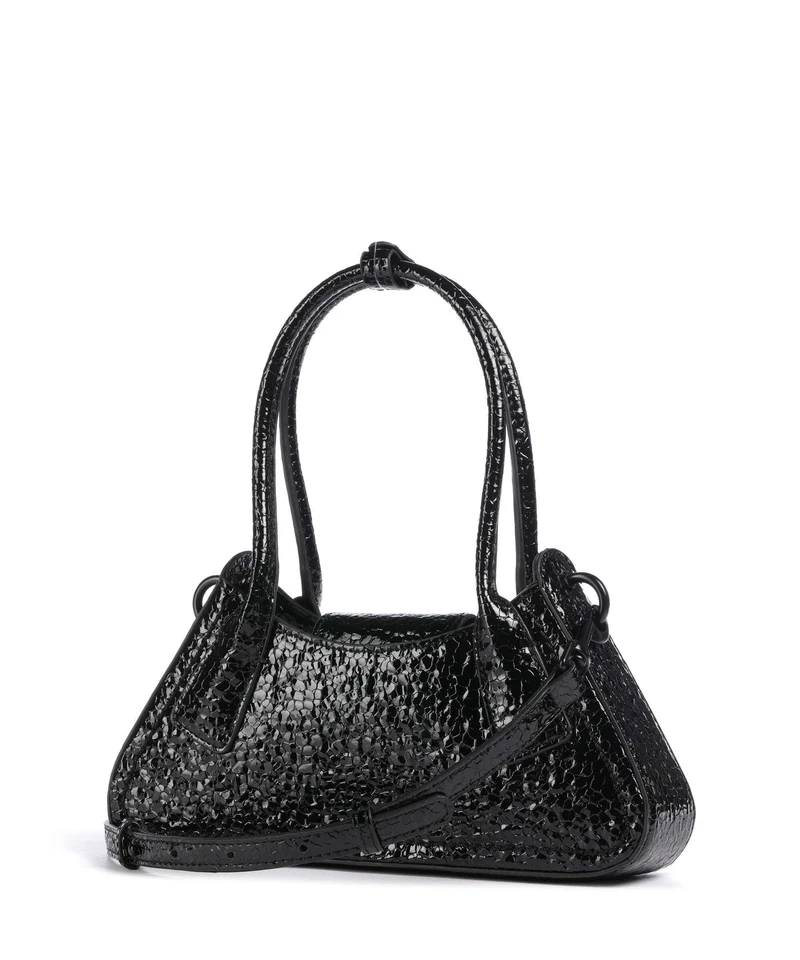 Replay Schultertasche shiny black