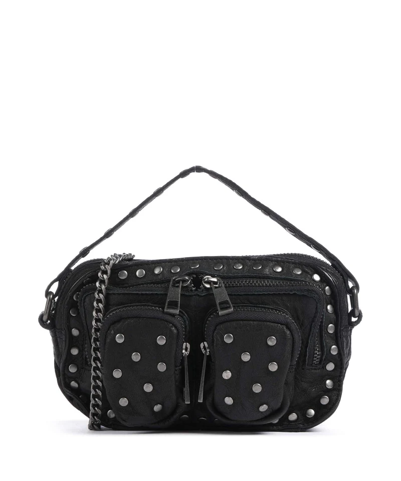 Núnoo Washed Helena Umhängetasche black