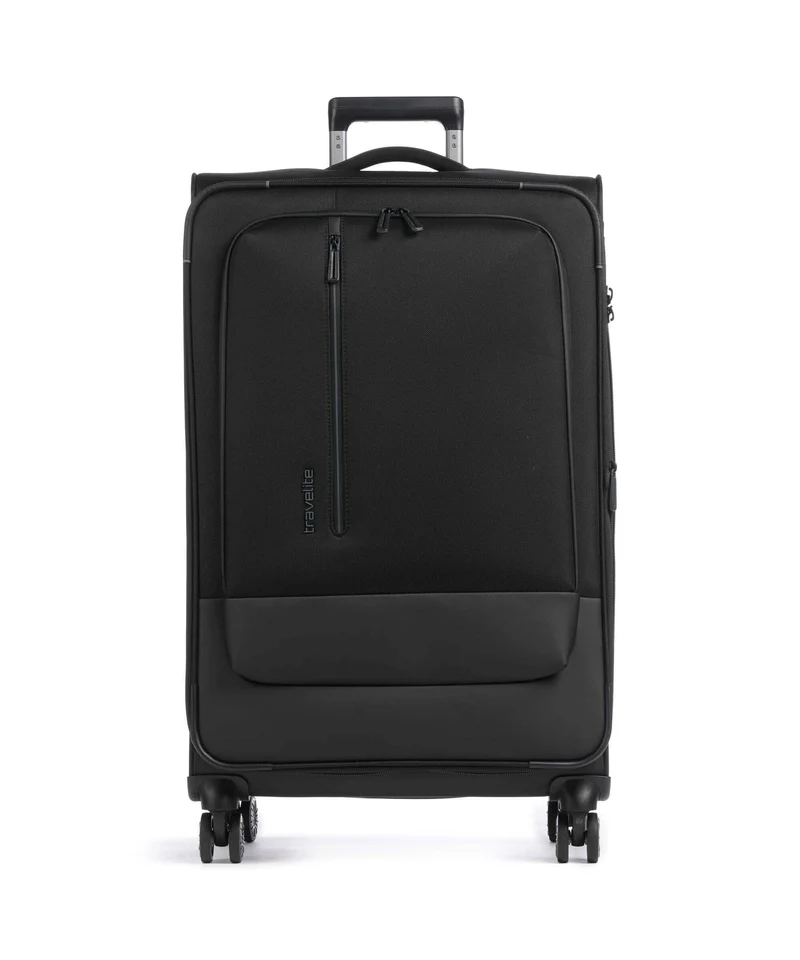 Travelite Crosslite 5.0 4-Rollen Trolley schwarz