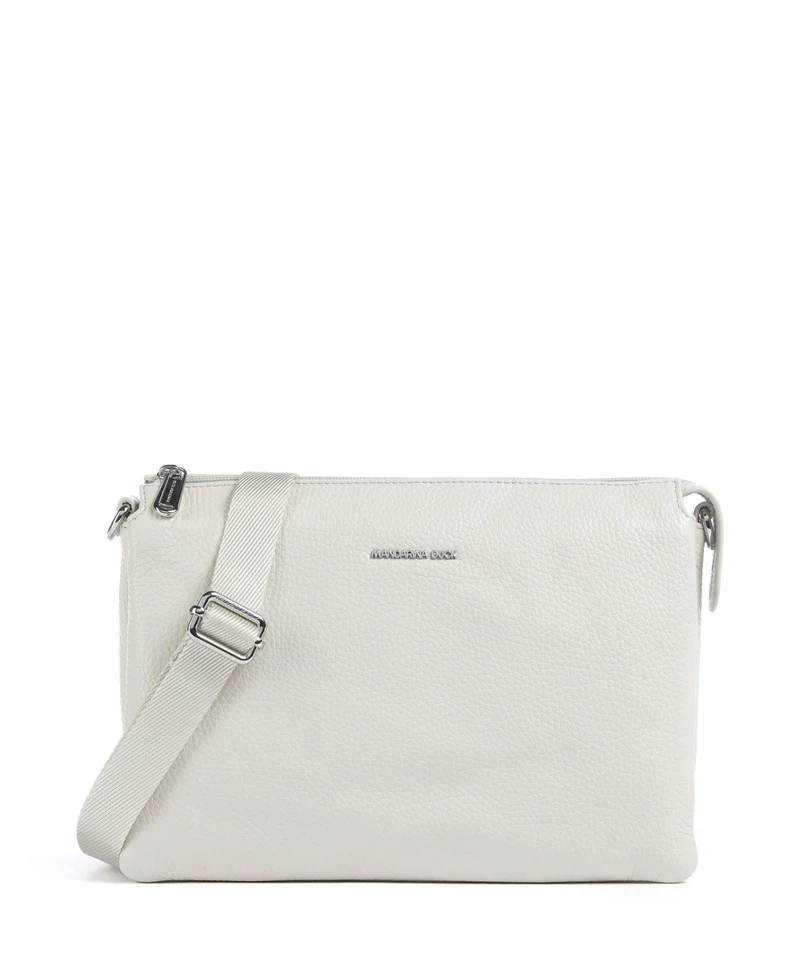 Mandarina Duck Mellow Leather Umhängetasche cashmere