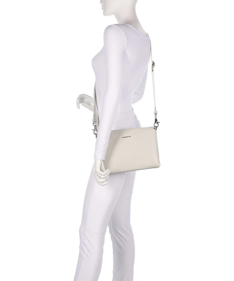 Mandarina Duck Mellow Leather Umhängetasche cashmere