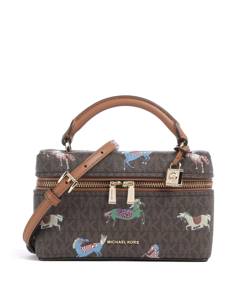 Michael Kors Jana XS Umhängetasche brown/acorn
