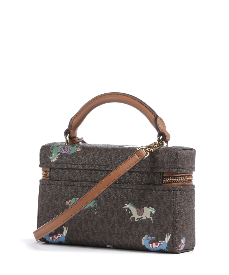 Michael Kors Jana XS Umhängetasche brown/acorn