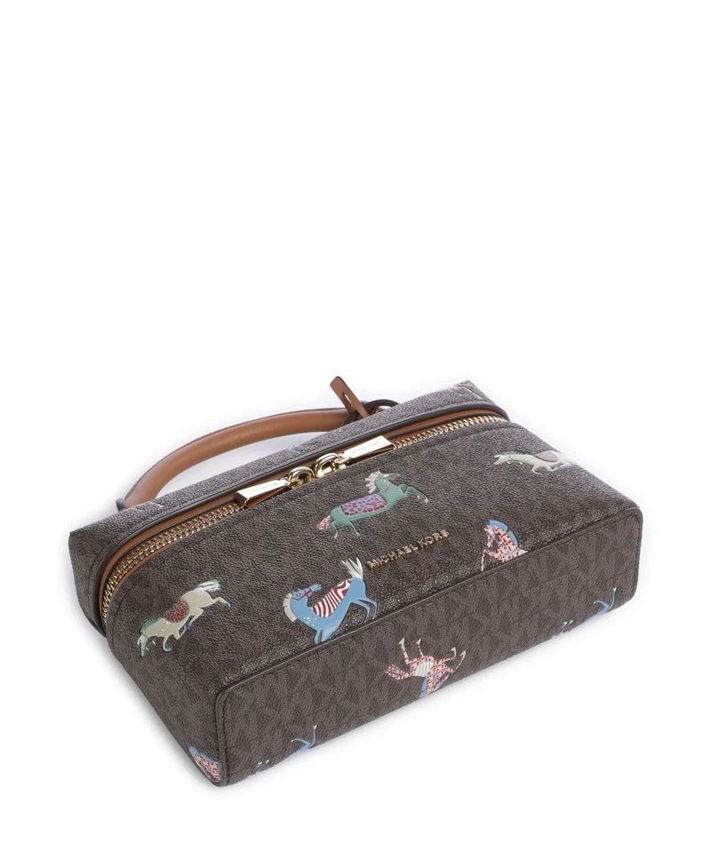 Michael Kors Jana XS Umhängetasche brown/acorn